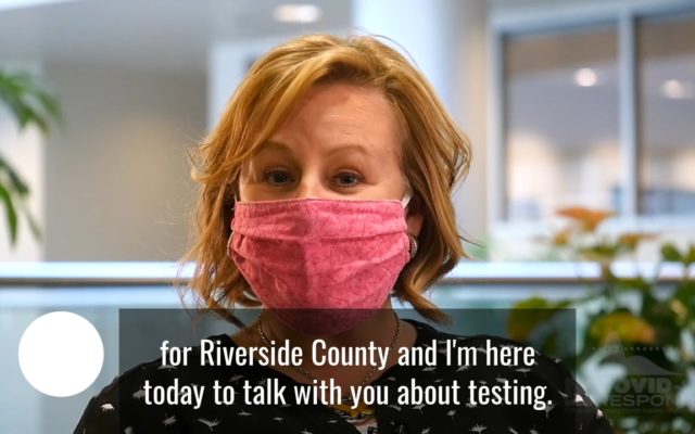 Riverside County Increasing Covid-19 Testing