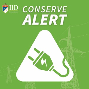IID Keeps Conserve Alert In Place Through Monday July 12th