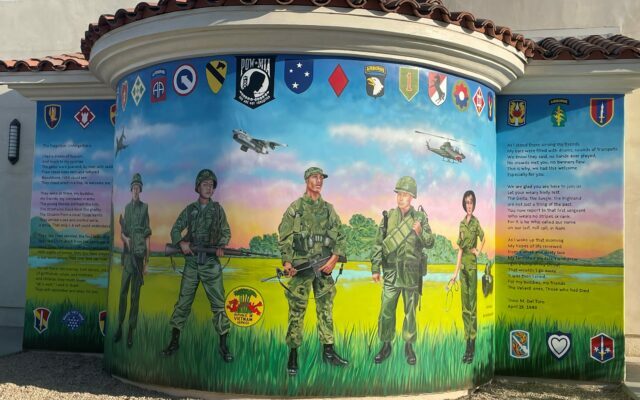 Vietnam War Memorial Mural Unveiled In Coachella