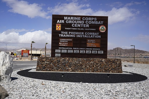 Marine Corps Base In Twentynine Palms Locked Down