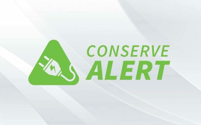 Conserve Alert In Effect Through Friday July 22nd 2022