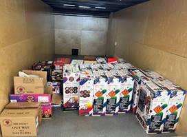 Illegal Fireworks Confiscated; Three People Arrested