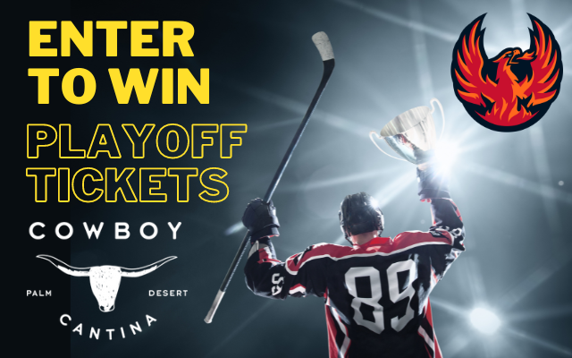 Win Firebirds Hockey Playoff Tickets & $100 to Cowboy Cantina!